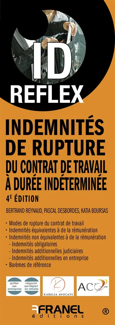 Indemnités de rupture du contrat de travail à durée indéterminée