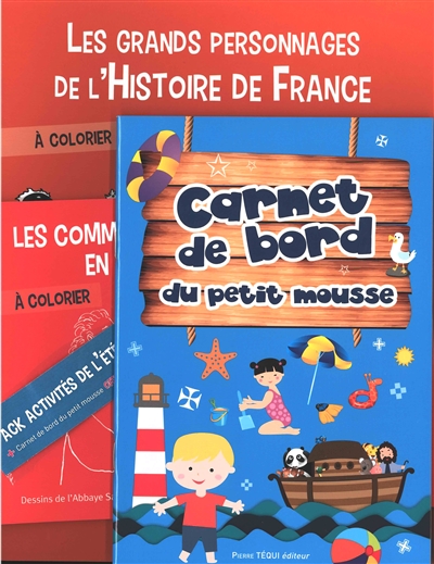 Les grands personnages de l'histoire de France : à colorier