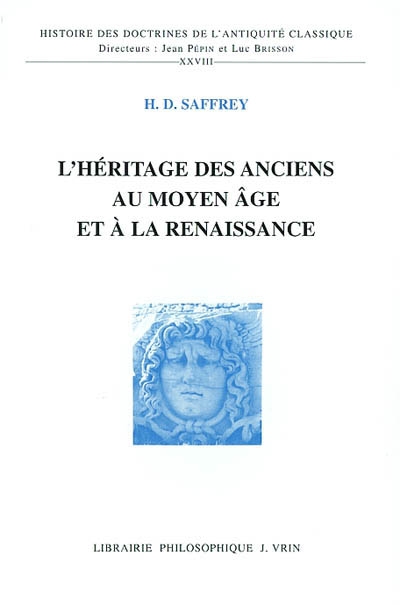 L'héritage des Anciens au Moyen Age et à la Renaissance