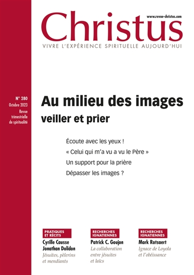 christus, n° 280. au milieu des images : veiller et prier