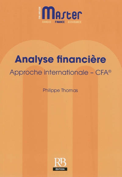 Analyse financière : approche internationale-CFA