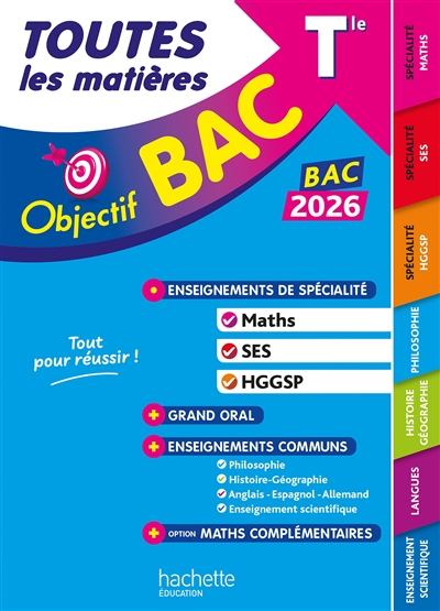 Toutes les matières...