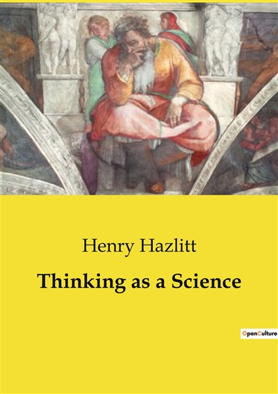 Thinking as a Science