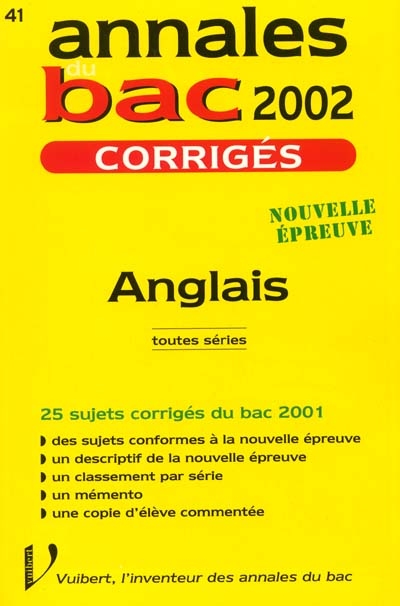 Anglais : toutes séries