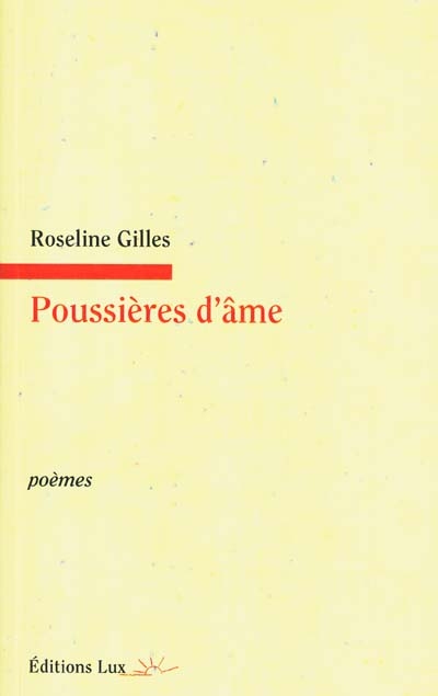 Poussières d'âme : poèmes