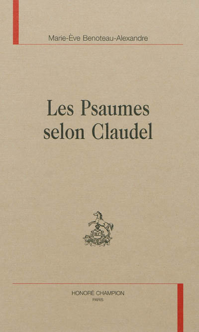 Les psaumes selon Claudel