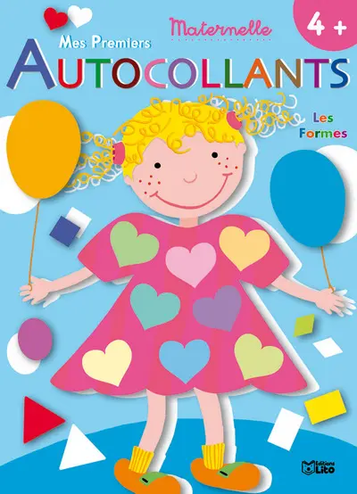 Mes premiers autocollants. Les formes : maternelle 4+