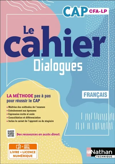 Français CAP CFA-LP : le cahier
