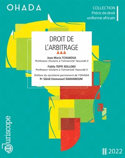 OHADA : droit de l'arbitrage : 2022