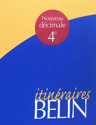 Nouveau décimale 4e