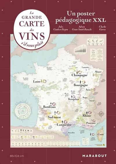 La carte des vins de France s'il vous plaît