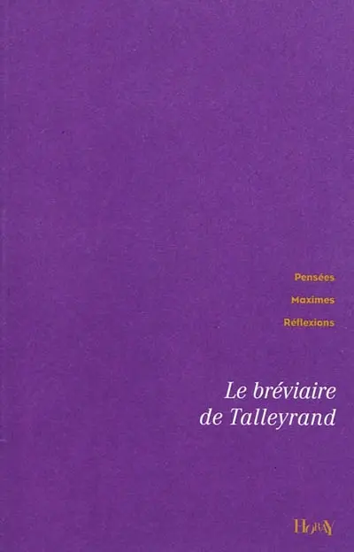 Le bréviaire de Talleyrand