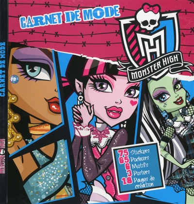 Monster High. Vol. 1. Carnet de mode : rose