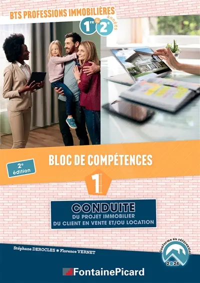 BLOC DE COMPETENCES 1 : CONDUITE DU PROJET IMMO DU CLIENT EN VENTE ET/OU EN LOCATION BTS PROF. IMMOB