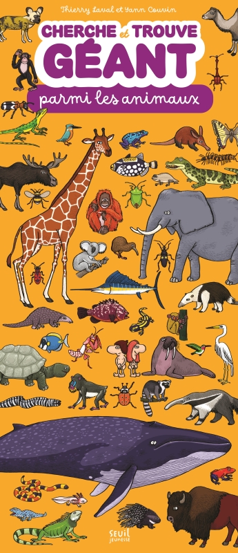 Cherche et trouve parmi les animaux : géant