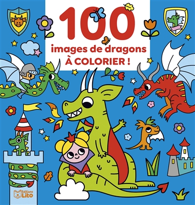 100 images de dragons à colorier !