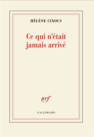 Ce qui n'était jamais arrivé