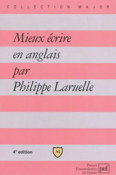 Mieux écrire en anglais