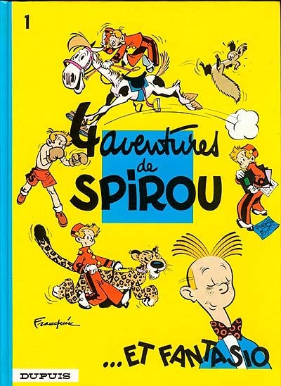 Spirou et Fantasio N.1 : Quatre aventures de Spirou