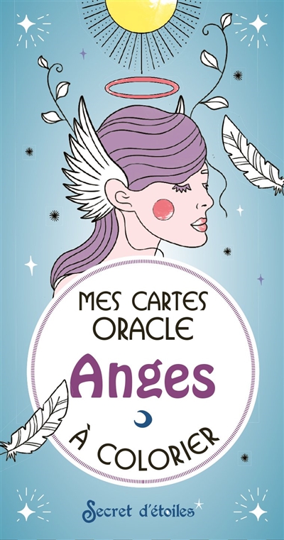 anges à colorier : mes cartes oracle