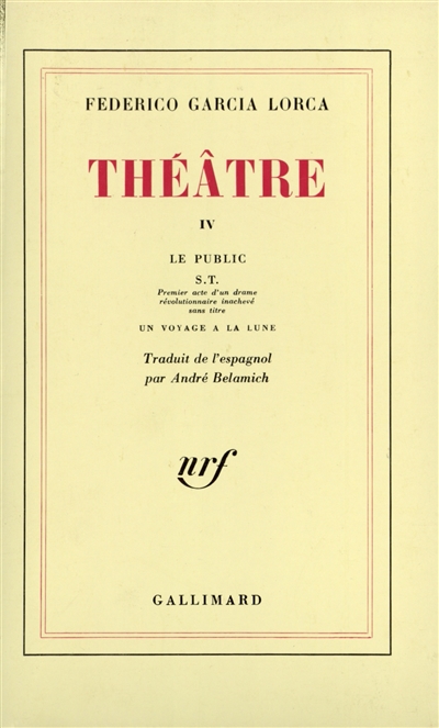 théâtre. vol. 4