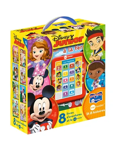 Disney junior : 8 livres d'aventure et le me reader