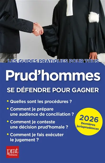 Prud'hommes : se défendre pour gagner : 2026