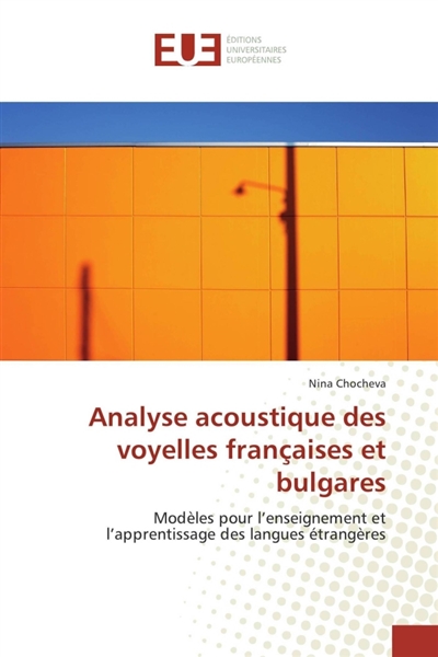 Analyse acoustique des...