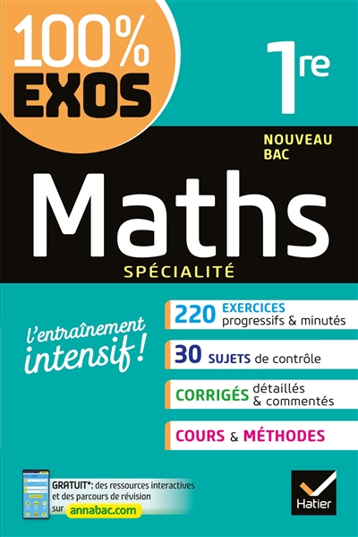 Maths 1re specialites