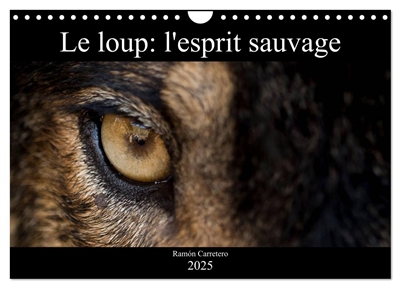 Le loup : l'esprit sauvage (Calendrier mural 2025 DIN A4 vertical), CALVENDO calendrier mensuel : Des images incroyables de loups