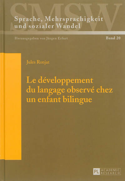 Le développement du langage observé chez un enfant bilingue