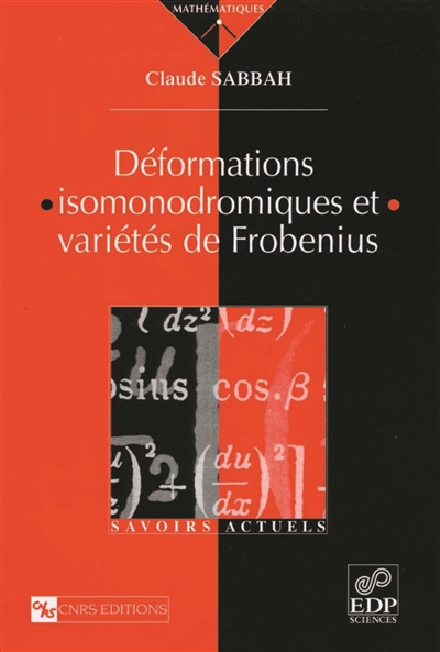 Déformations isomonodromiques et variétés de Frobenius