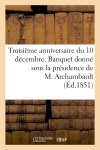 Troisième anniversaire du...