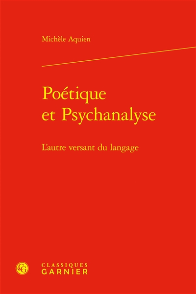 Poétique et psychanalyse :...