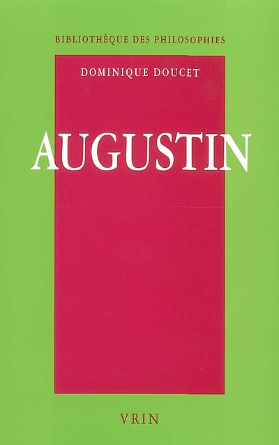 Augustin, l'expérience du Verbe