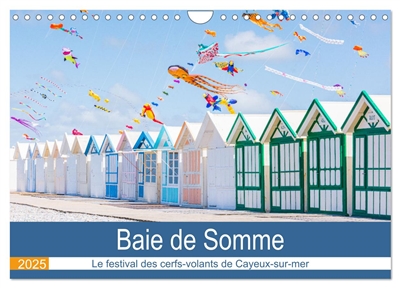 Baie de Somme festival des cerfs-volants de Cayeux-sur-mer (Calendrier mural 2025 DIN A4 vertical), CALVENDO calendrier mensuel : Un calendrier original du festival des cerfs-volants de Cayeux-sur-mer (Baie de Somme)