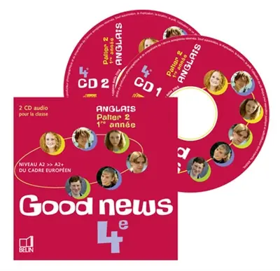 Goodnews, anglais 4e : CD classe