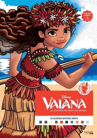 Coloriages mystères Disney - Spécial Film : Vaiana