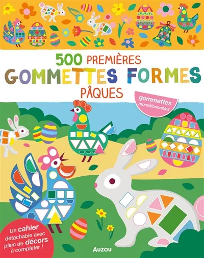 500 gommettes formes Pâques