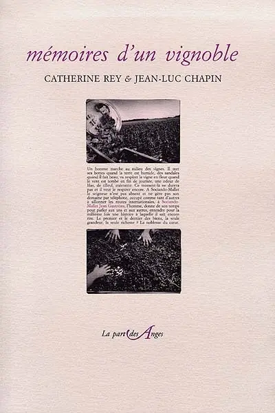 Mémoires d'un vignoble