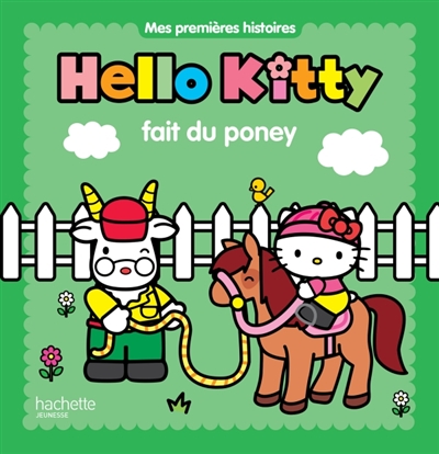 Hello Kitty fait du poney