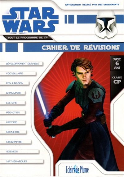 Star wars : cahier de révisions, 6-7 ans