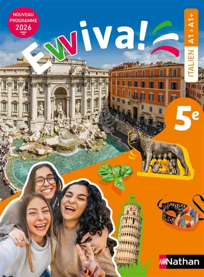 Evviva ! Italien 5e, A1-A1+