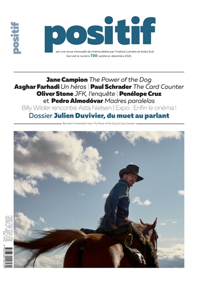 Positif, n° 730. Julien Duvivier, du muet au parlant