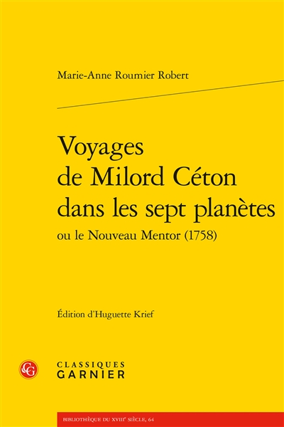 Voyages de Milord Céton dans les sept planètes ou Le nouveau mentor (1758)