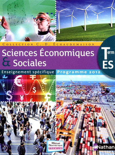 Sciences économiques et sociales terminale ES : grand format