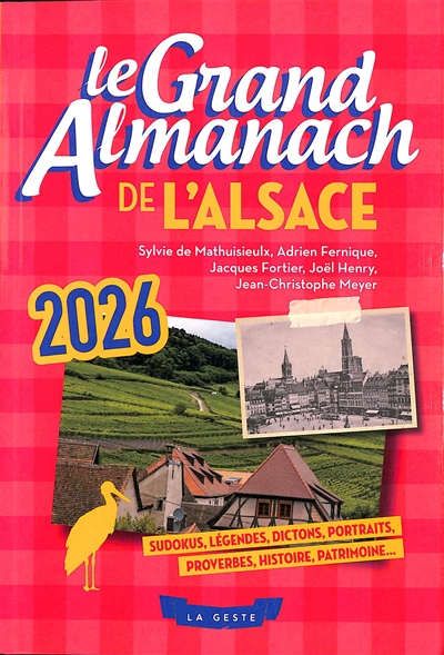 Le grand almanach de l'Alsace 2026