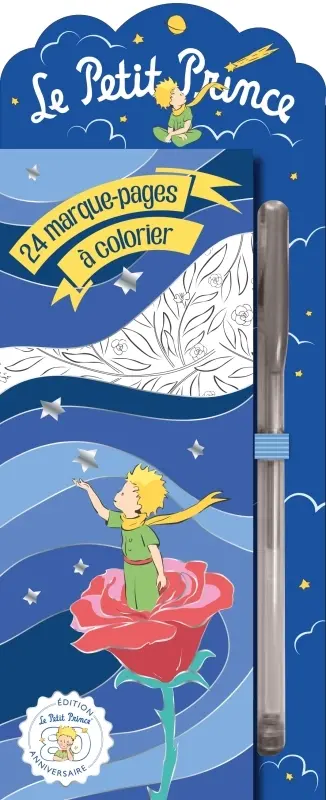 Le Petit Prince : 24 marque-pages à colorier