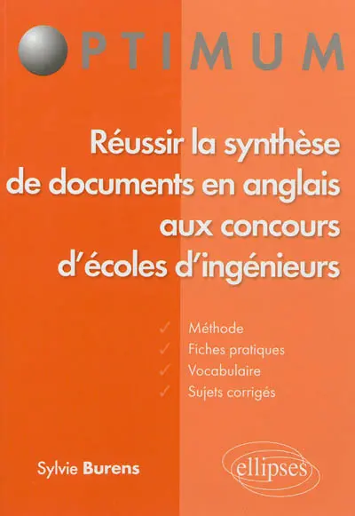 Réussir la synthèse de documents en anglais aux concours d'écoles d'ingénieurs