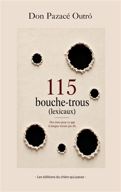 115 bouche-trous (lexicaux)...